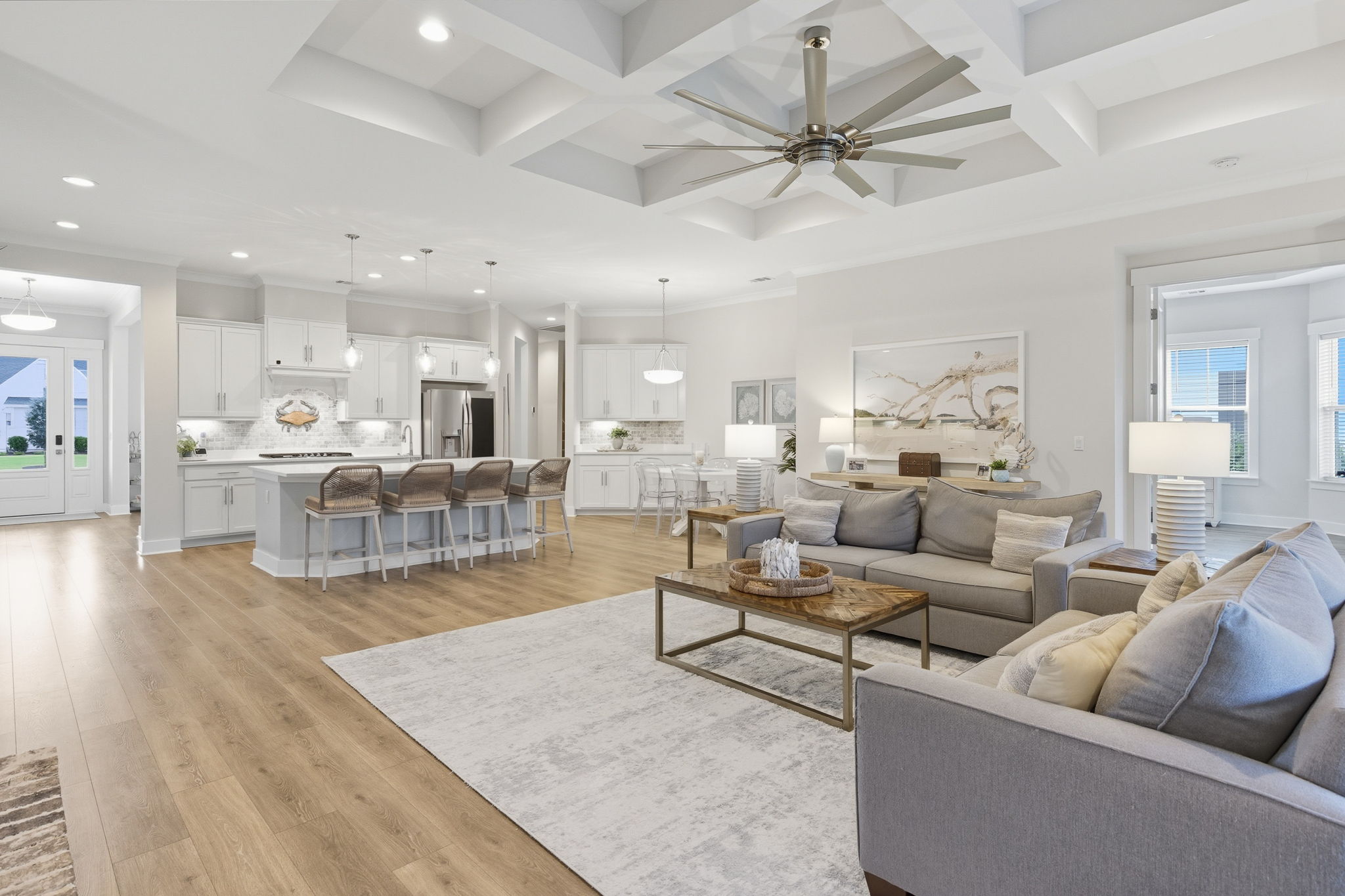 Home decorating project — coastal bedroom