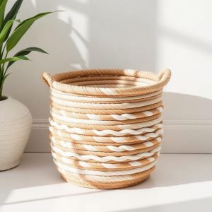 Nautical Rope Storage Basket