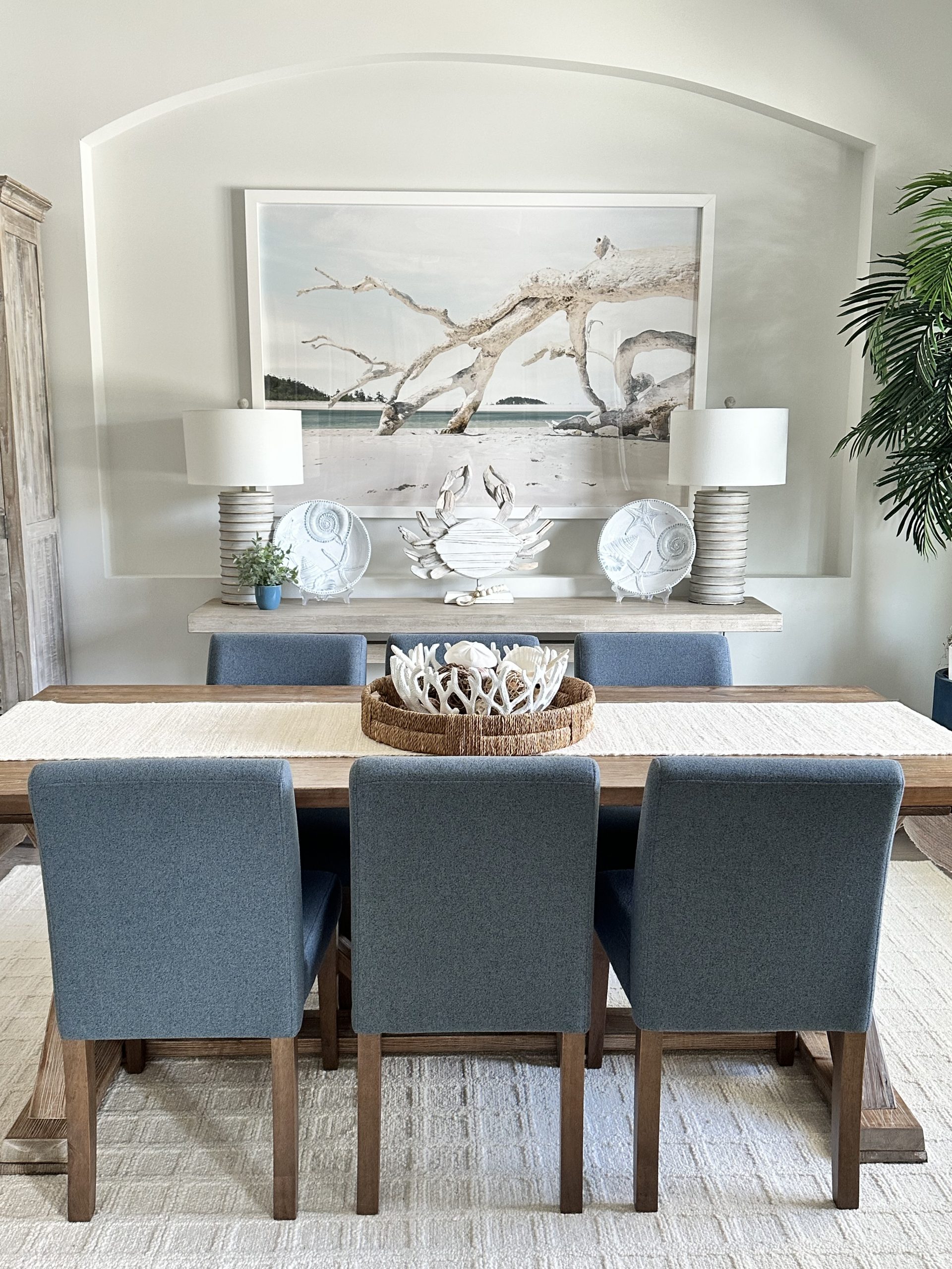 Interior styling project — dining room transformation