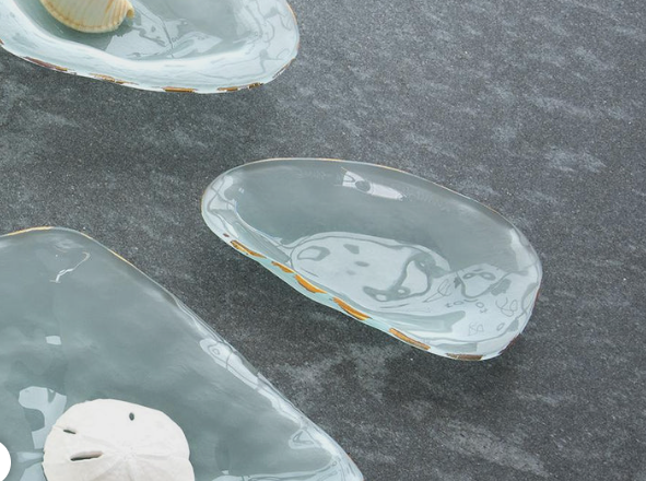 Annieglass Shells Coquina