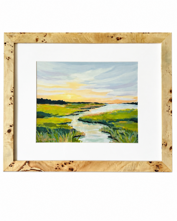Where the Tide Whispers Coastal Marsh Art